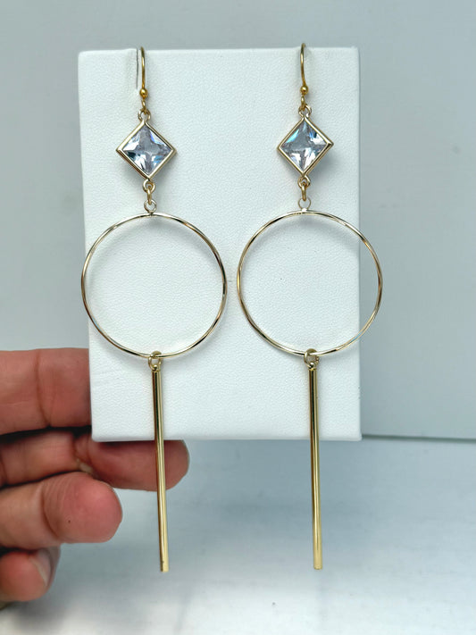 Celestial Prism Drop Earrings