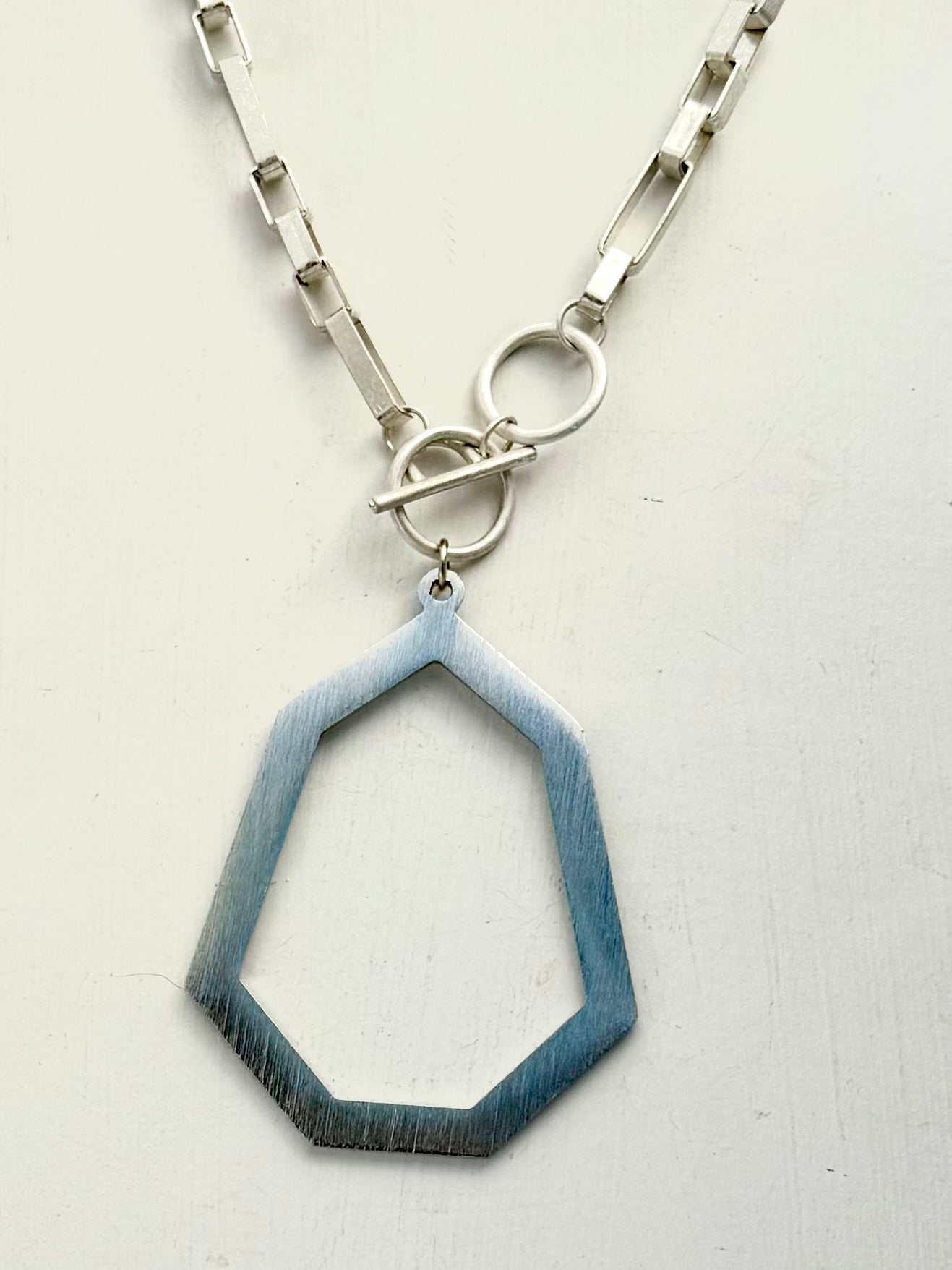Frostline Hex Necklace