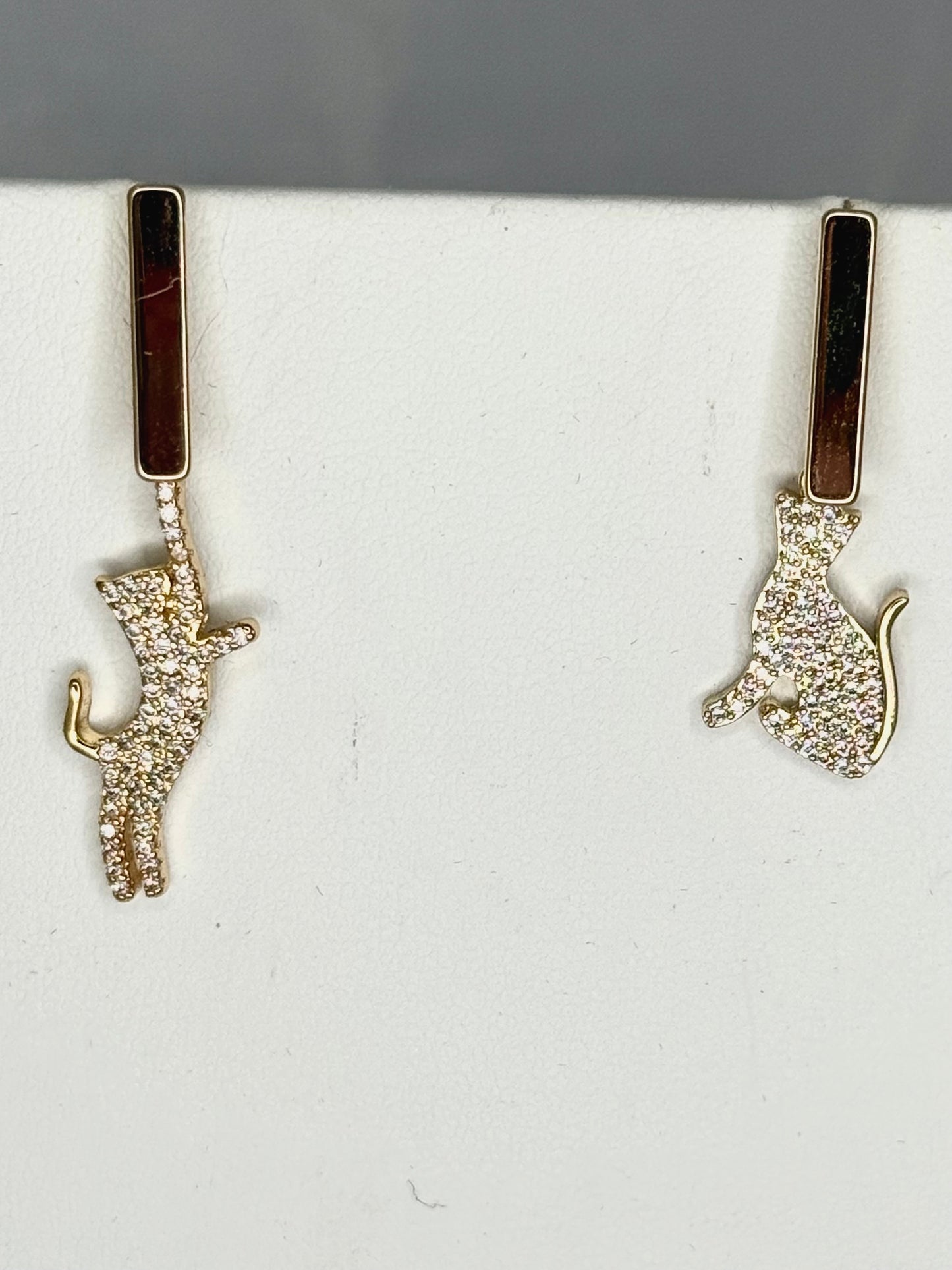 Purrrly Love Earrings