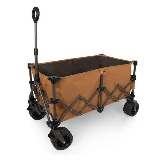 Wilderness All-Terrain Folding Wagon: Moss Green