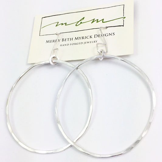 Big Betty Hoops (sterling or gold-filled)