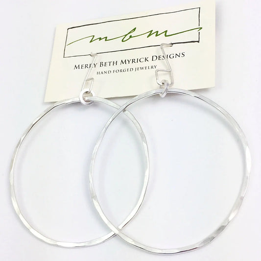 Big Betty Hoops (sterling or gold-filled)
