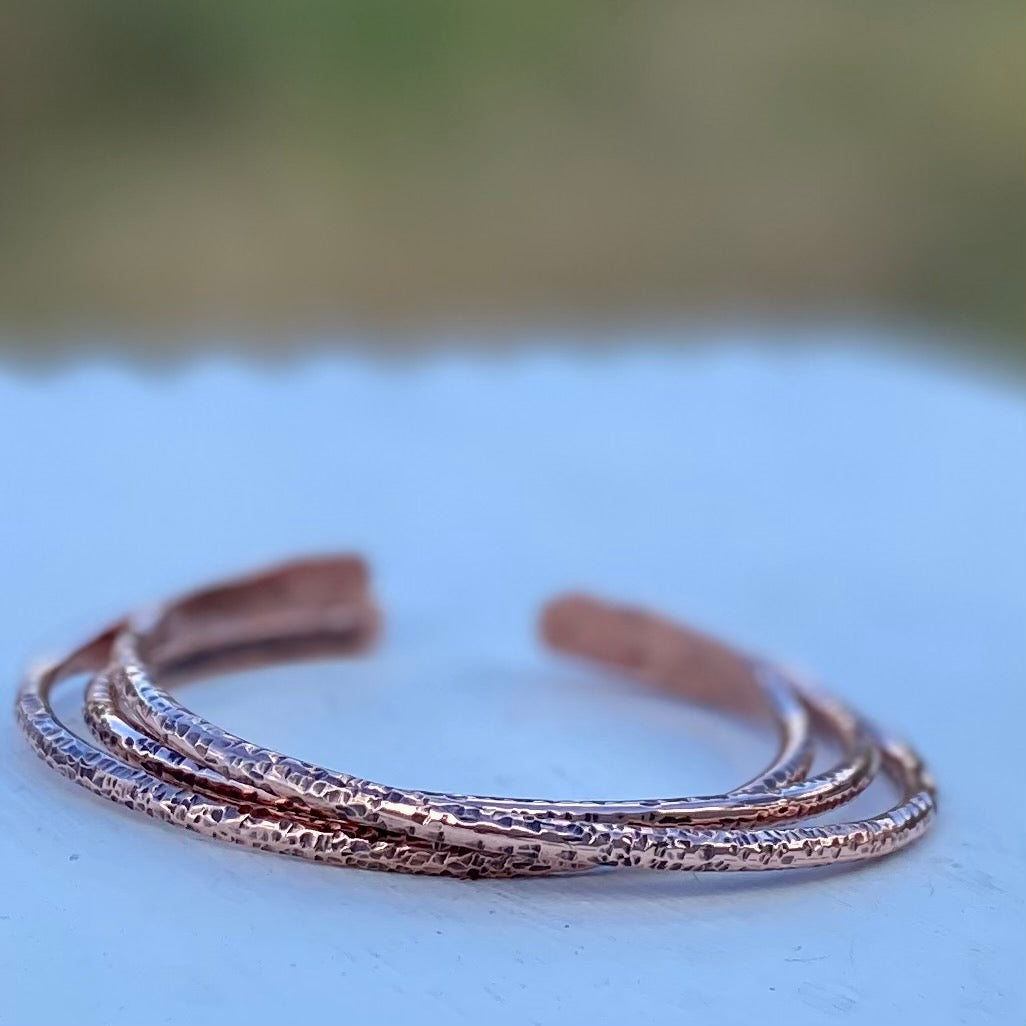 Men’s Tough Gets Going Bracelet in Copper