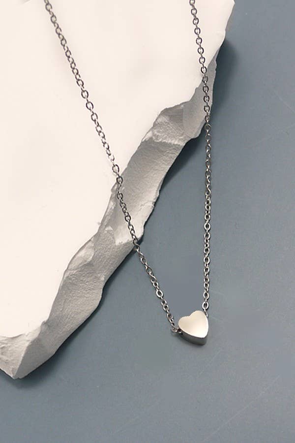 STAINLESS STEEL WATERPROOF TARNISH FREE NECKLACE | 40NK323: GOLD
