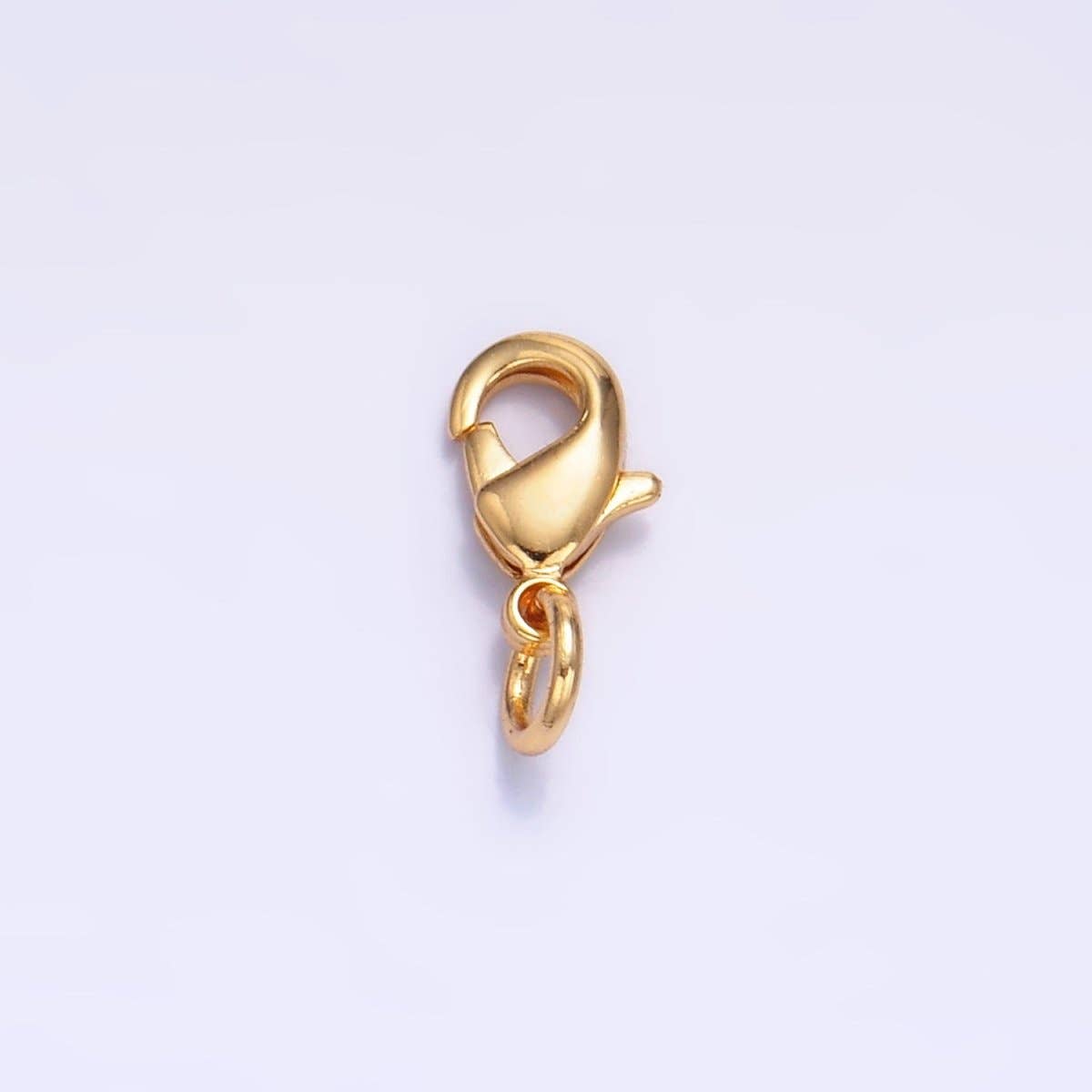 24K Gold Filled 12mm, 10mm, 15mm, 8mm Lobster Claw Clasps Closure Findings | Z1068 - Z1071: 10mm