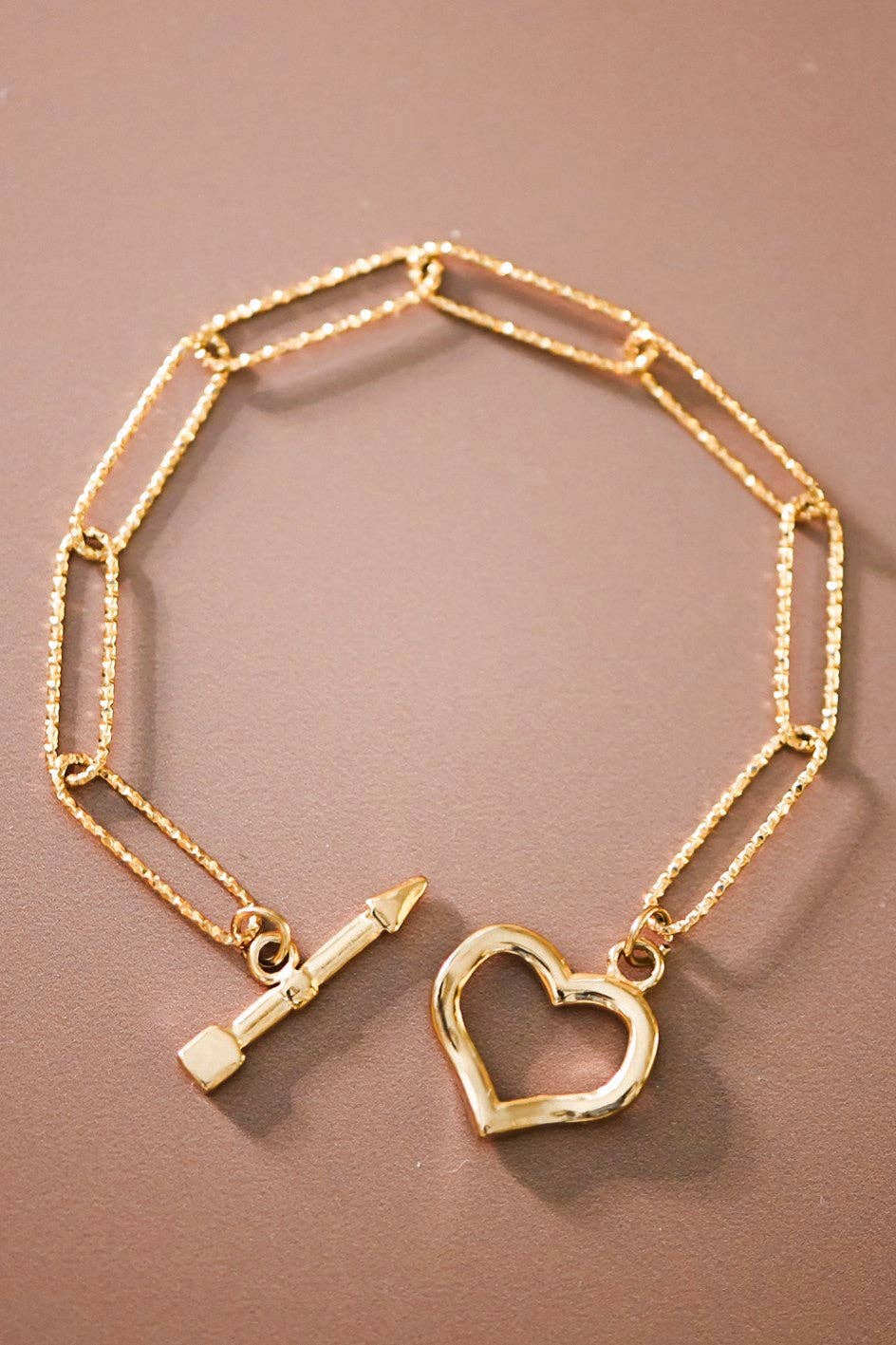 18K Gold PVD Plated Waterproof Stainless Steel Chain Bracelet - 7531: S0OX3T7531