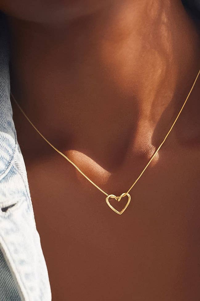 18K Gold Plated Waterproof Stainless Steel Chain Necklace - 7767: S0OX3T7767