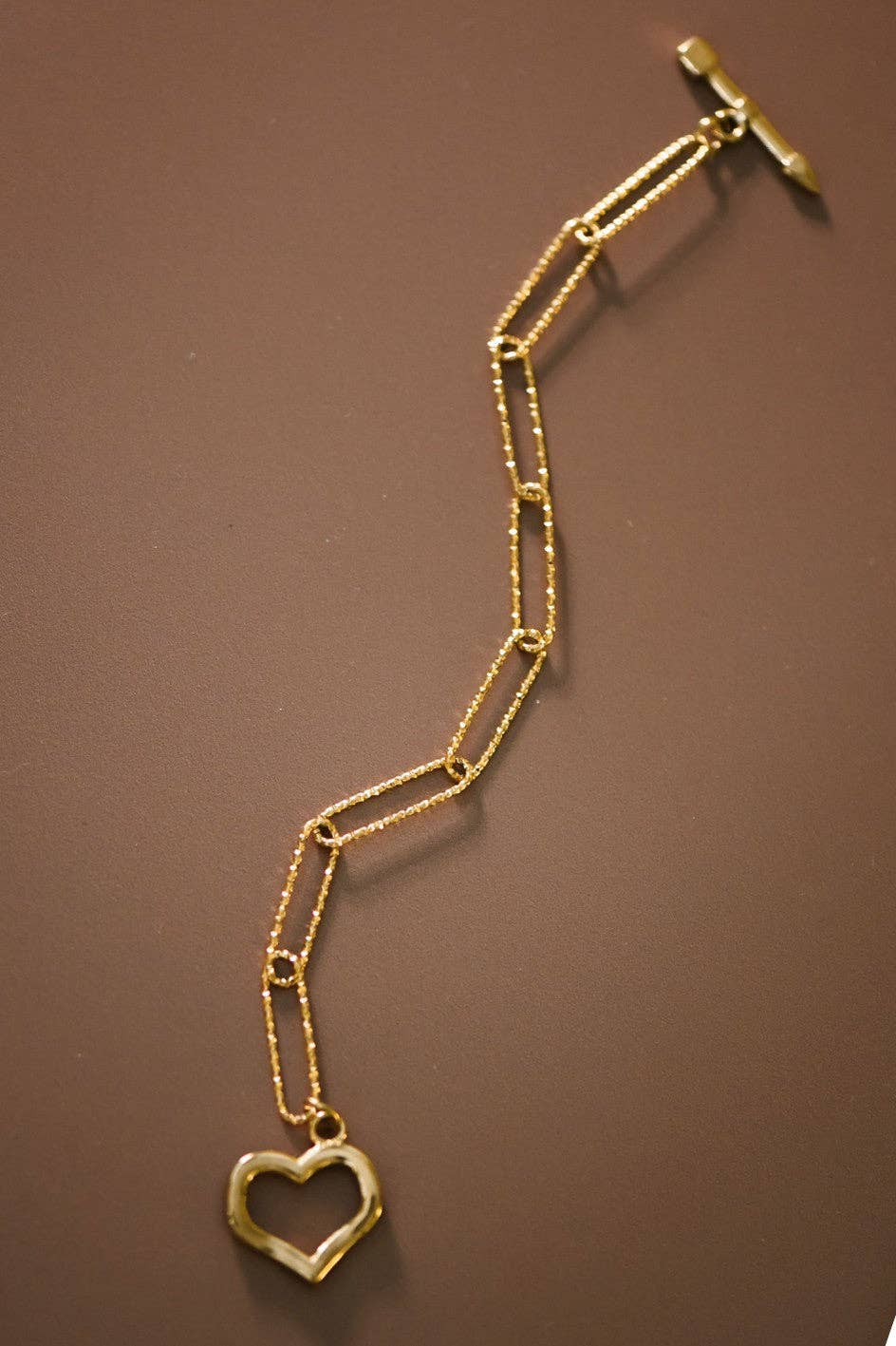 18K Gold PVD Plated Waterproof Stainless Steel Chain Bracelet - 7531: S0OX3T7531
