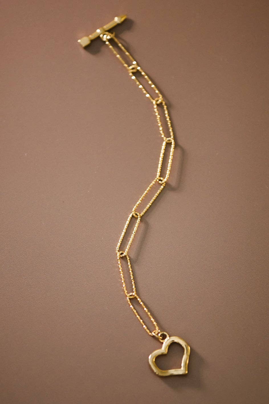 18K Gold PVD Plated Waterproof Stainless Steel Chain Bracelet - 7531: S0OX3T7531