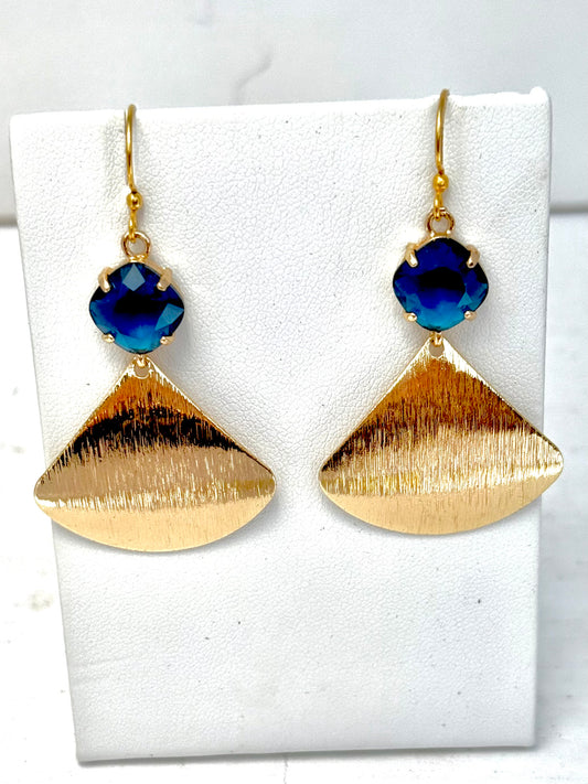 Sapphire Swoon Earrings
