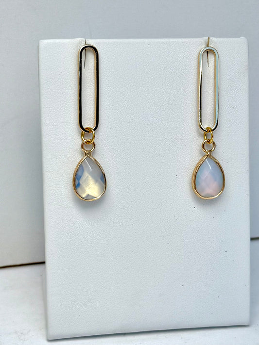 Luna Link Drops Earrings