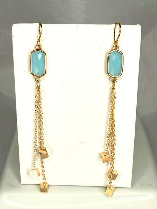 A Yummy Treat Earrings (Aqua)