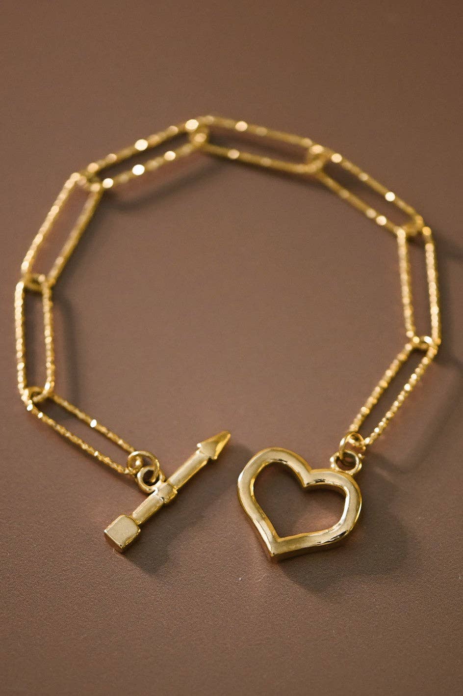 18K Gold PVD Plated Waterproof Stainless Steel Chain Bracelet - 7531: S0OX3T7531