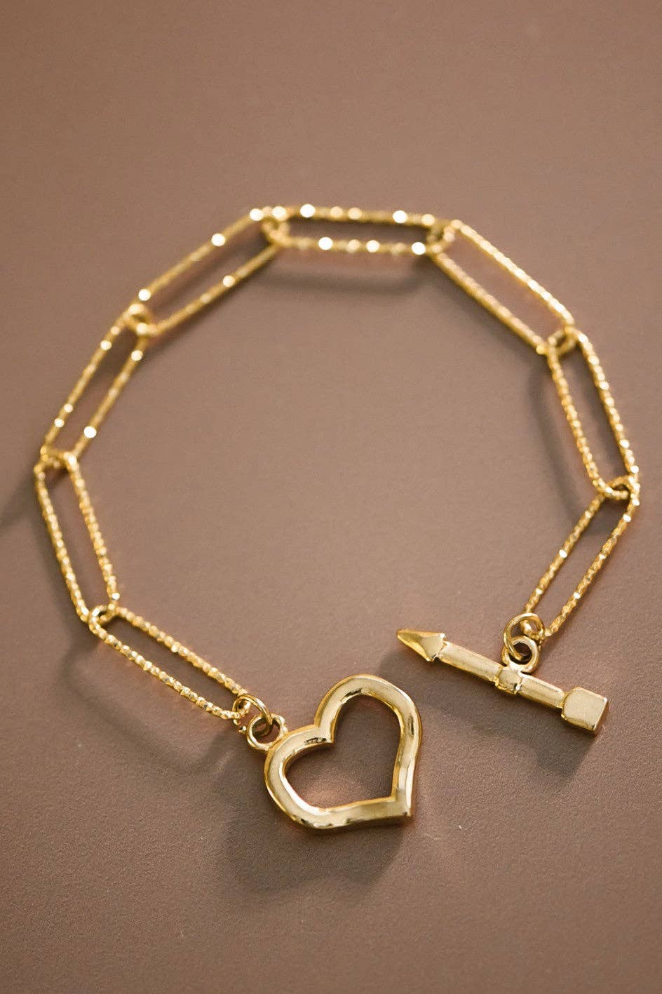 18K Gold PVD Plated Waterproof Stainless Steel Chain Bracelet - 7531: S0OX3T7531