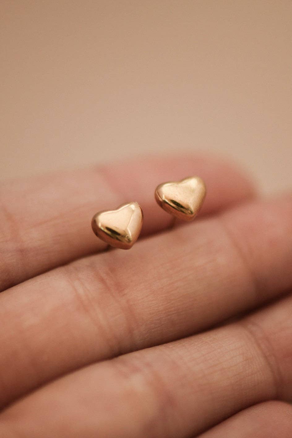 18K Gold Plated Waterproof Stainless Steel Stud Earrings - 7016: S0OX3T7016