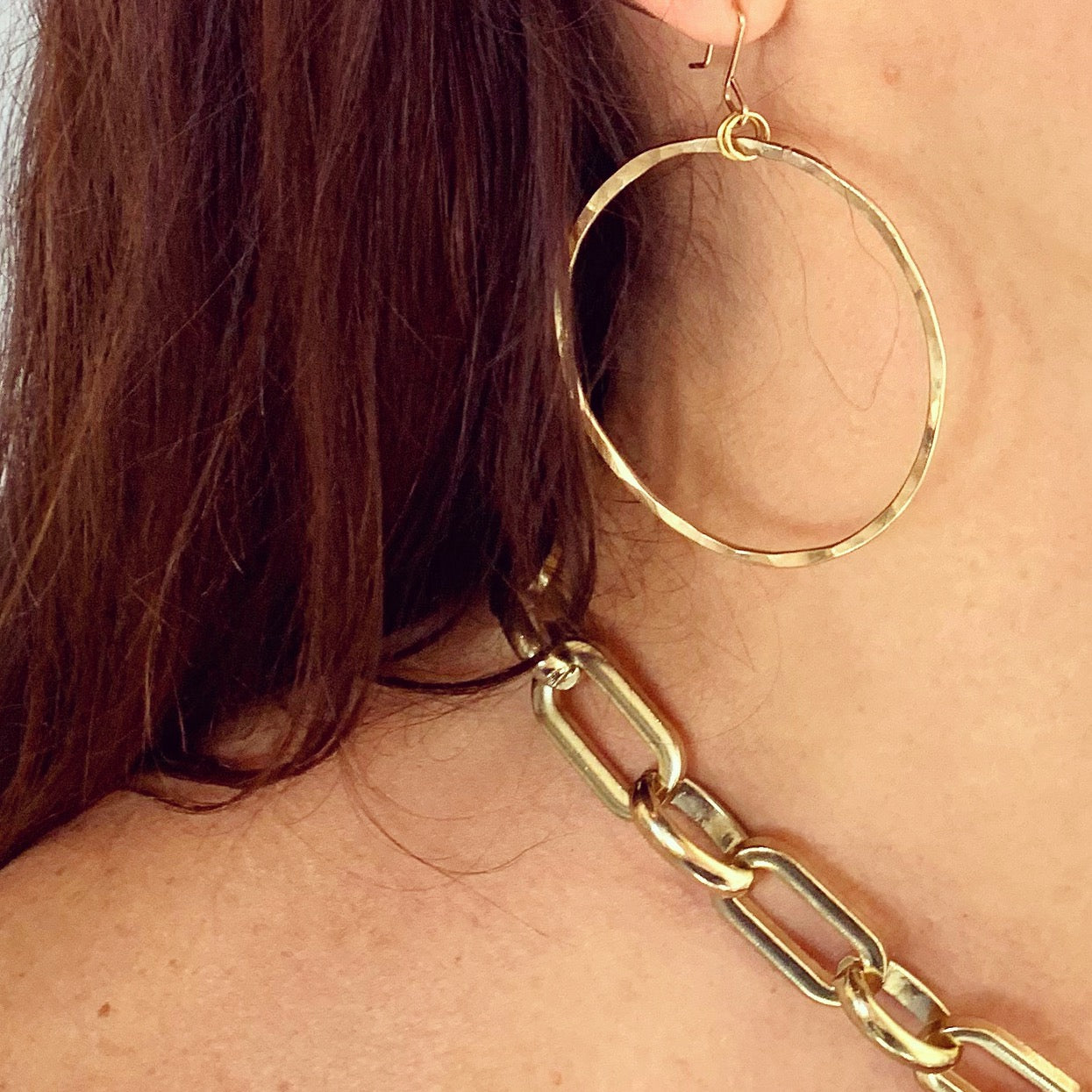 Big Betty Hoops (sterling or gold-filled)