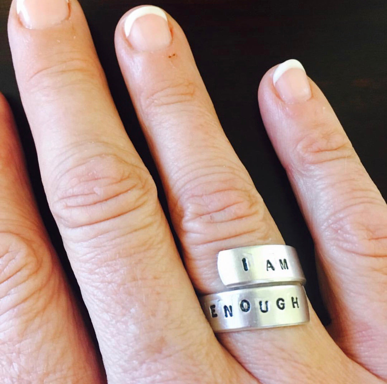I Am Enough Ring