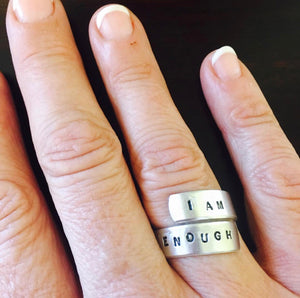 I Am Enough Ring