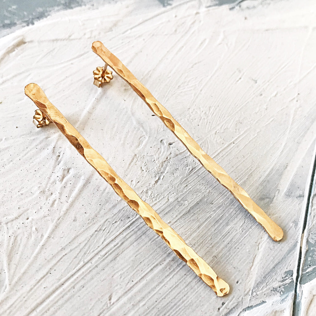 Betty Slender Earrings (sterling or gold-filled)