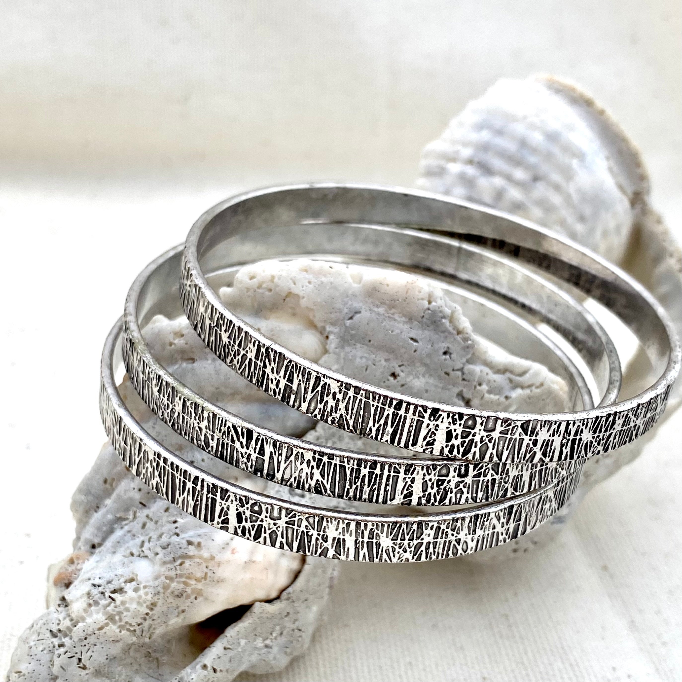 Etched Bangles