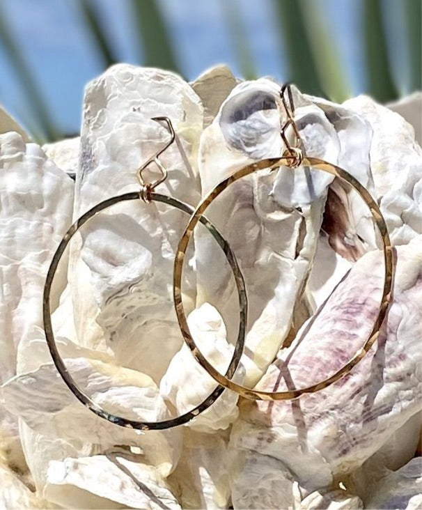Big Betty Hoops (sterling or gold-filled)